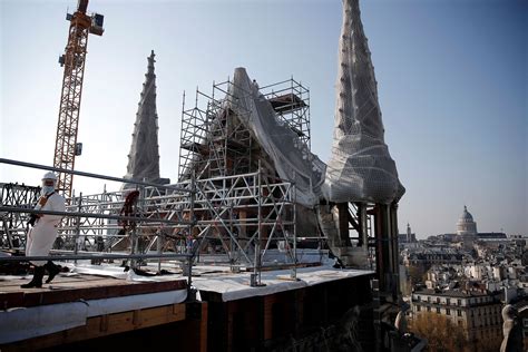 notre dame fire rebuild